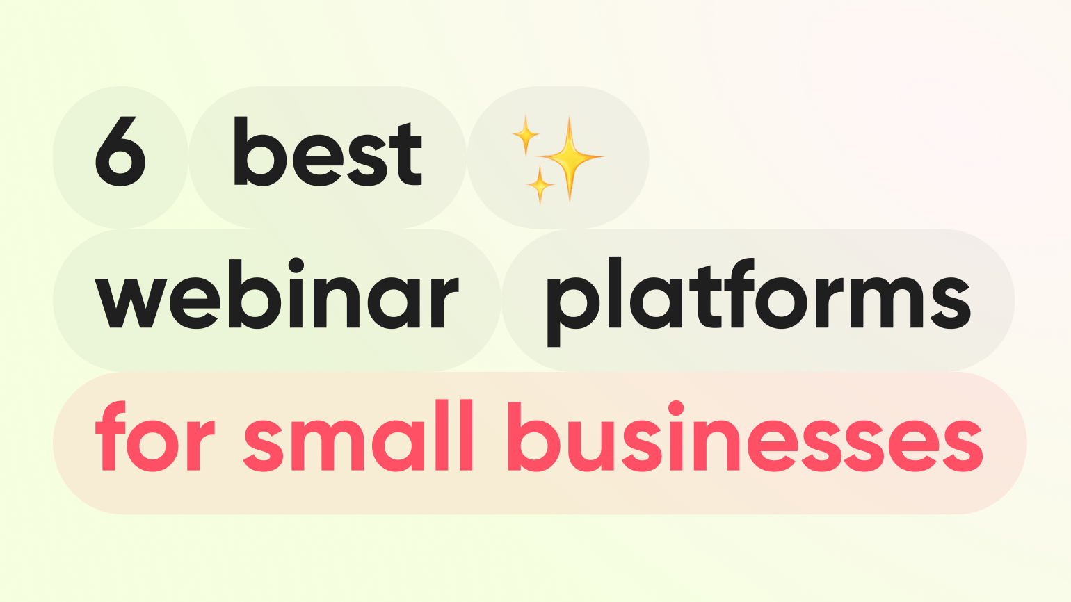Thumbnail for 6 best webinar platforms for small businesses