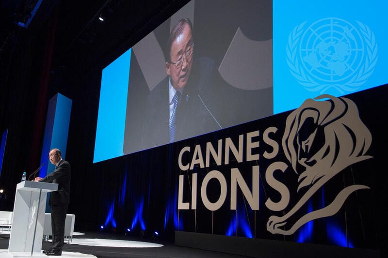 Image from Cannes Lions (Source: United Nations)