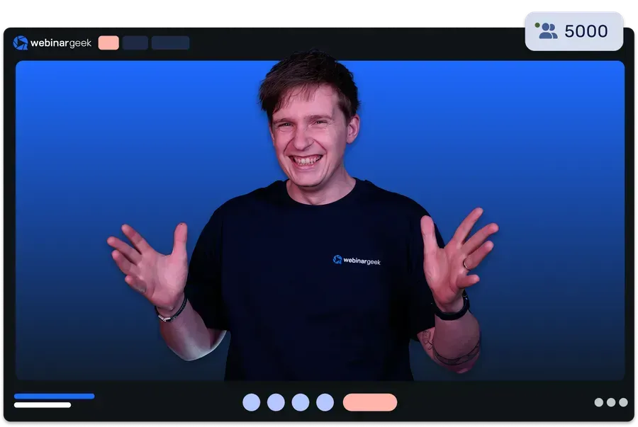 WebinarGeek webinar platform